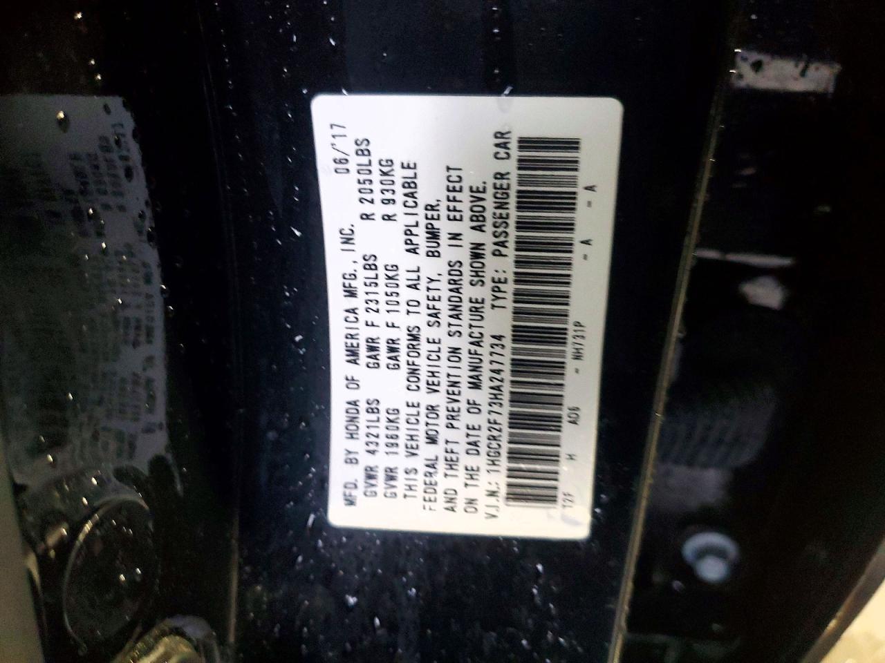 Honda Accord Ex