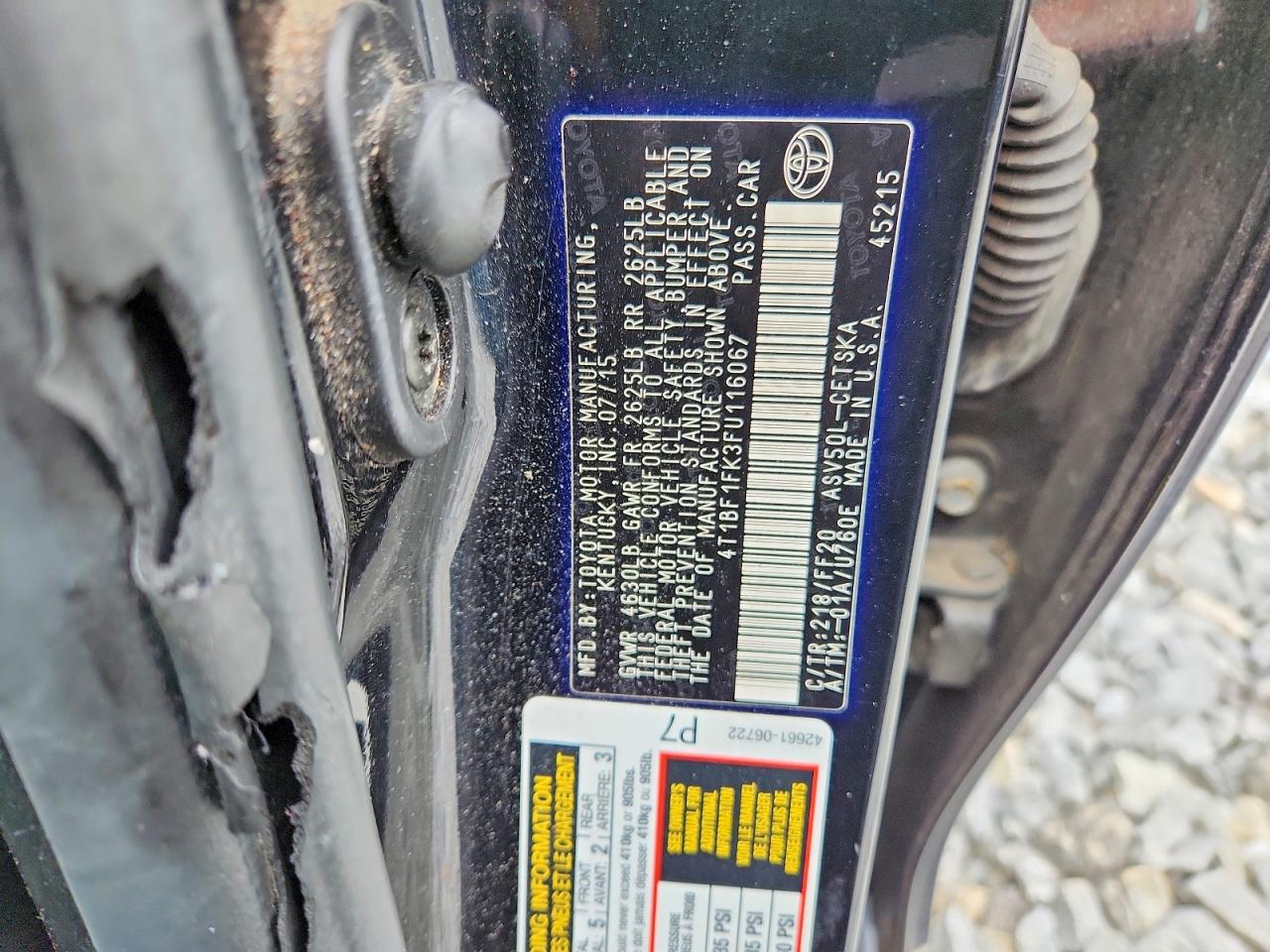 Toyota Camry Se
