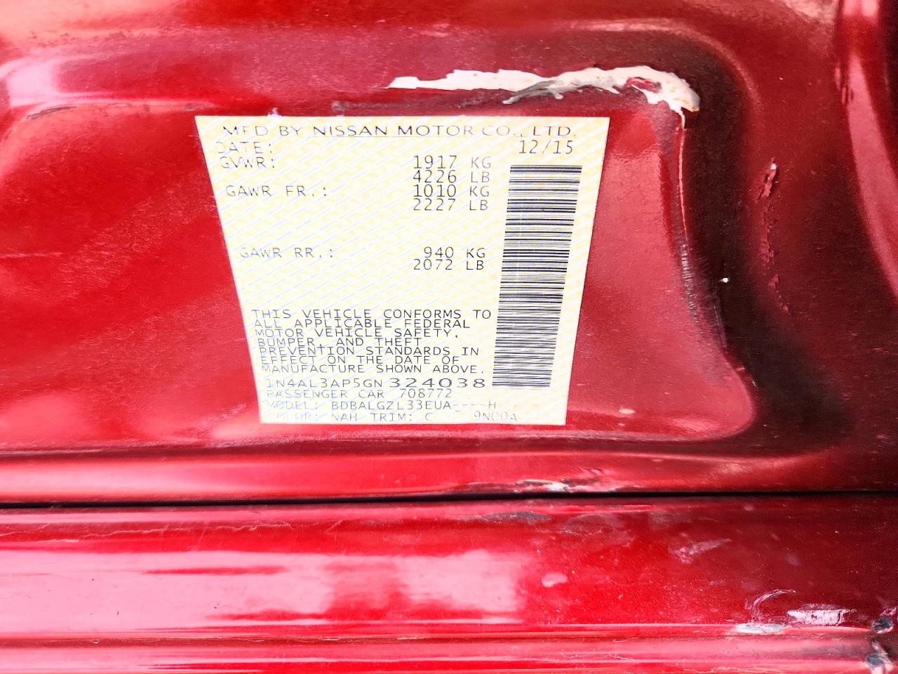 Nissan Altima 2.5 S