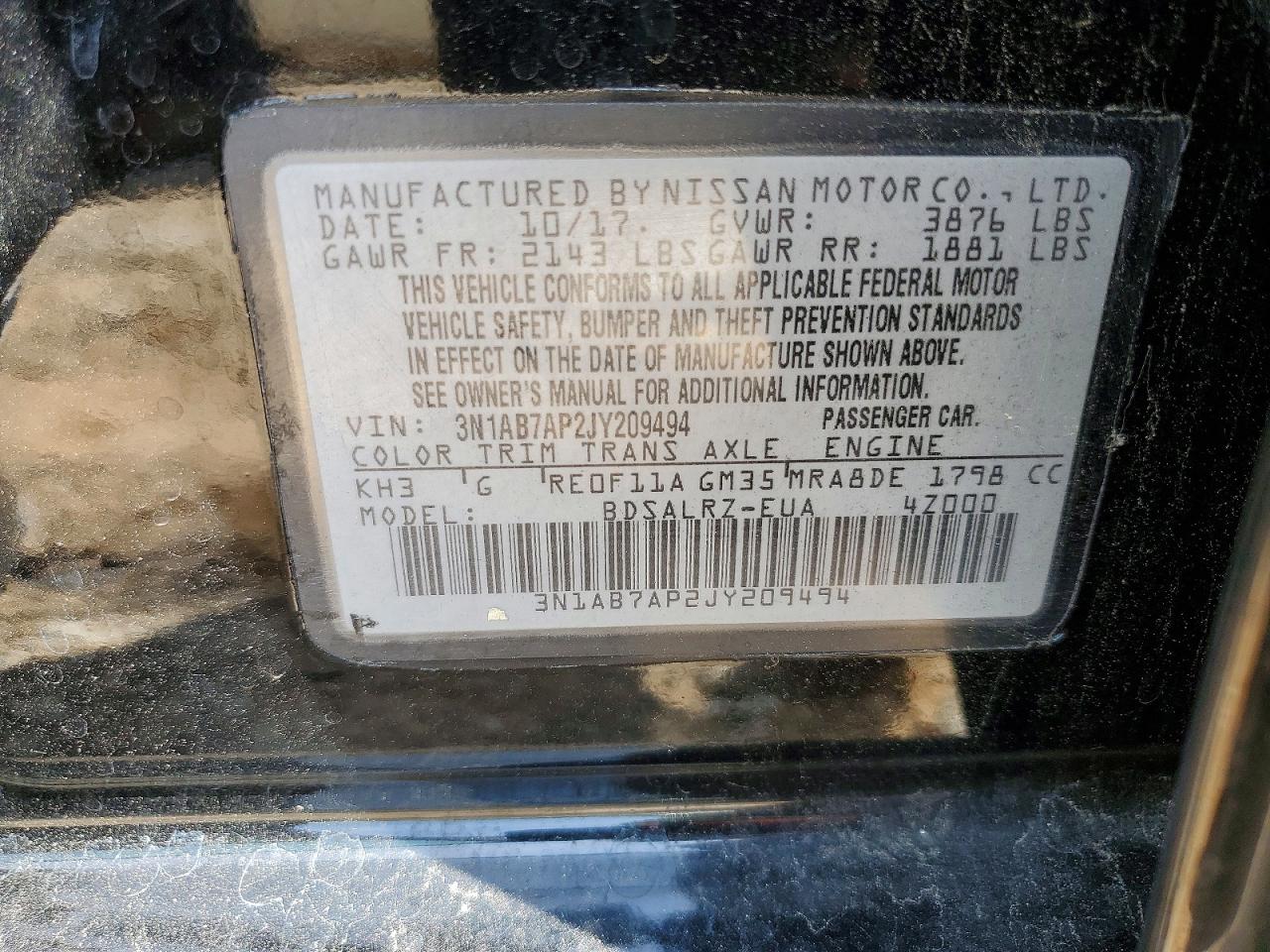 Nissan Sentra S
