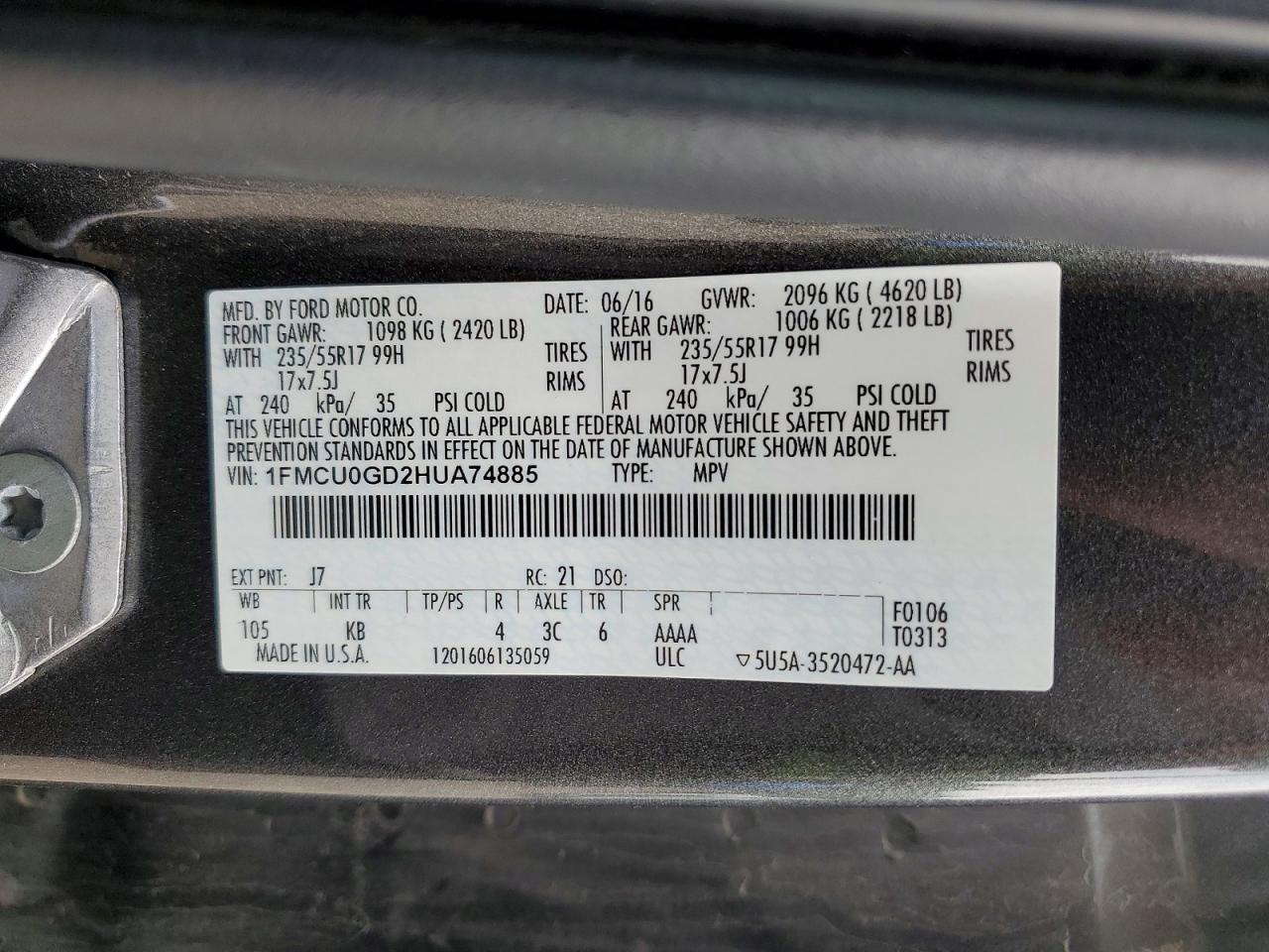 Ford Escape Se