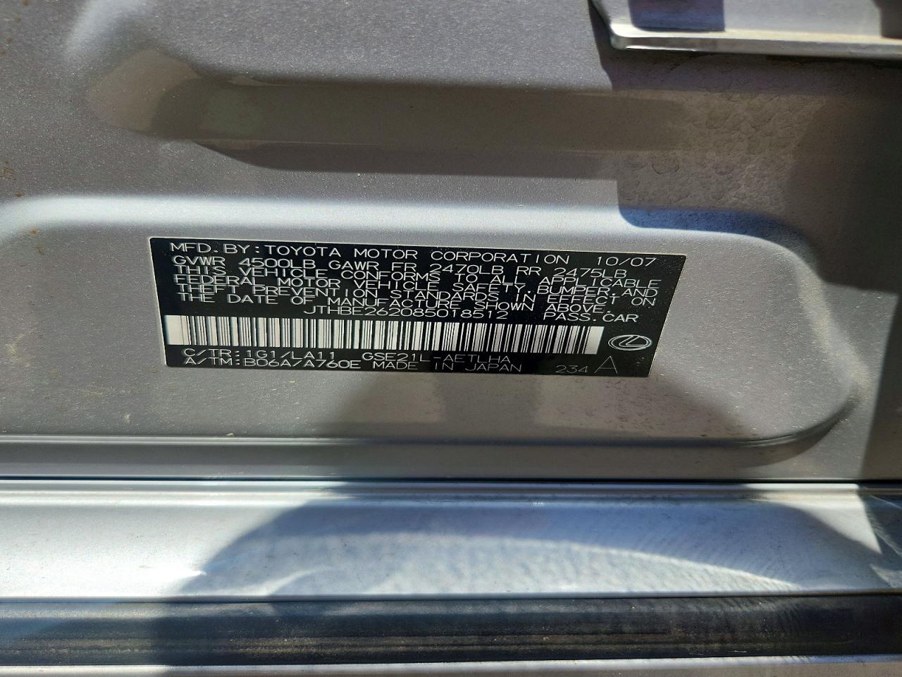 Lexus Is 350