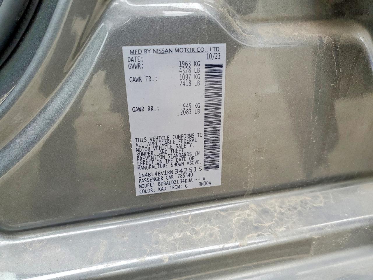 Nissan Altima S