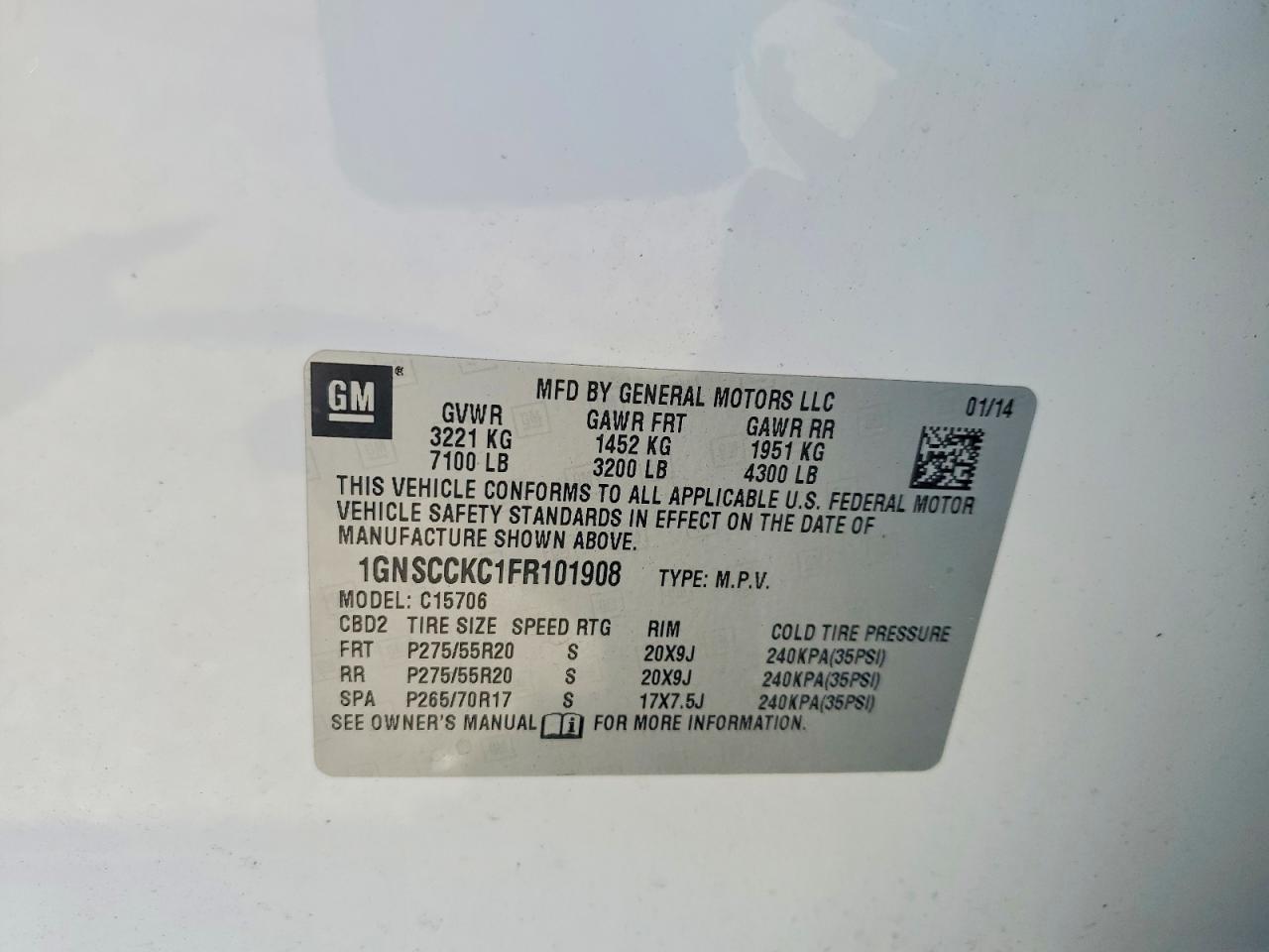 Chevrolet Tahoe C1500 Ltz