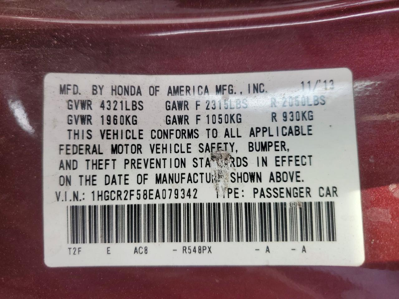 Honda Accord Sport