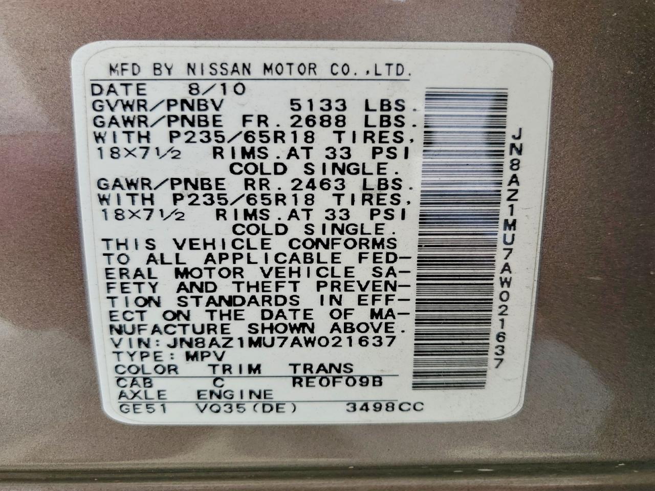 Nissan Murano S