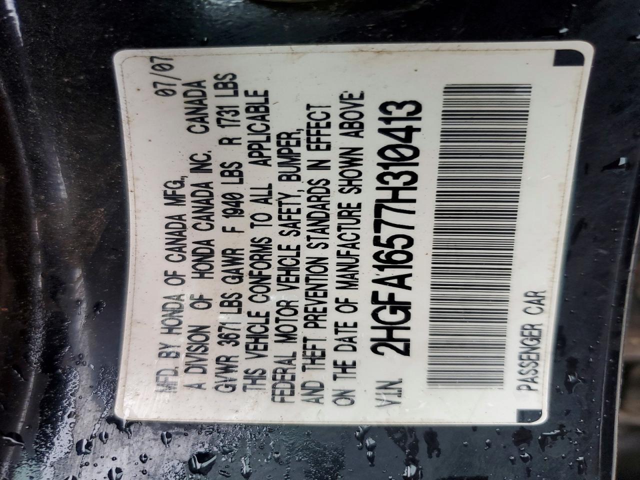 Honda Civic Lx