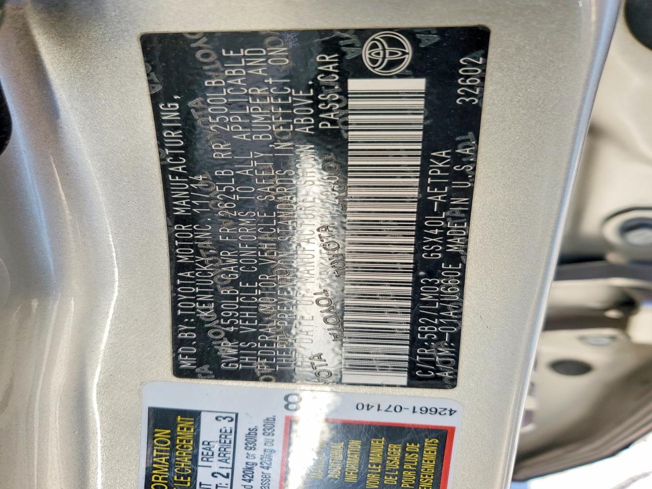 Toyota Avalon Xle