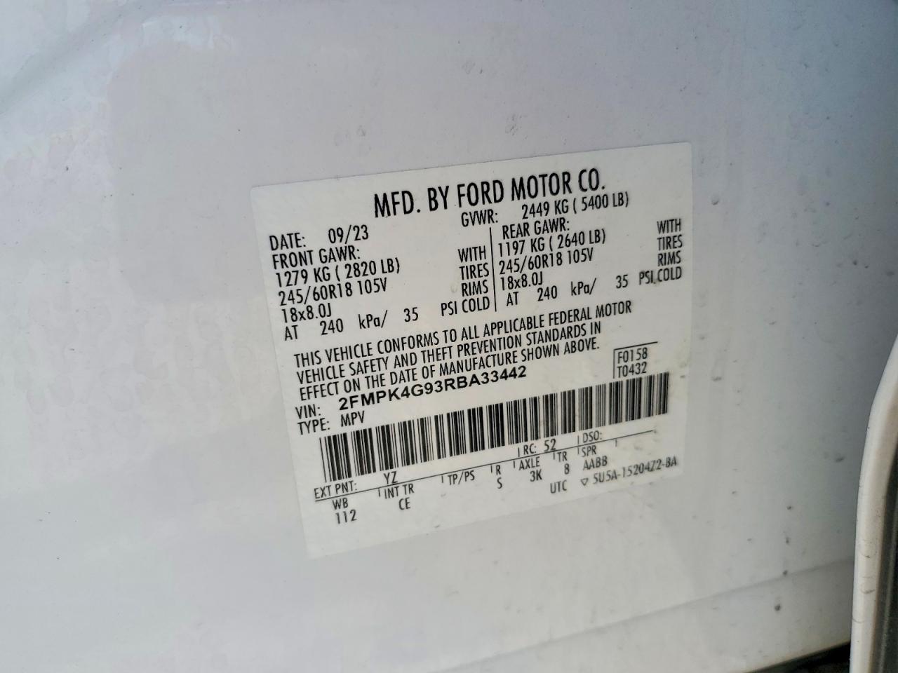 Ford Edge Se