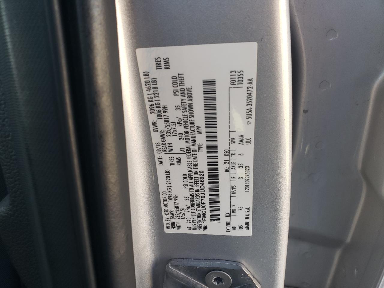 Ford Escape S