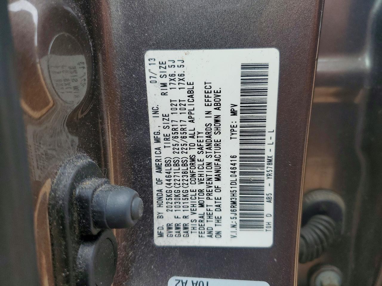 Honda Crv Ex