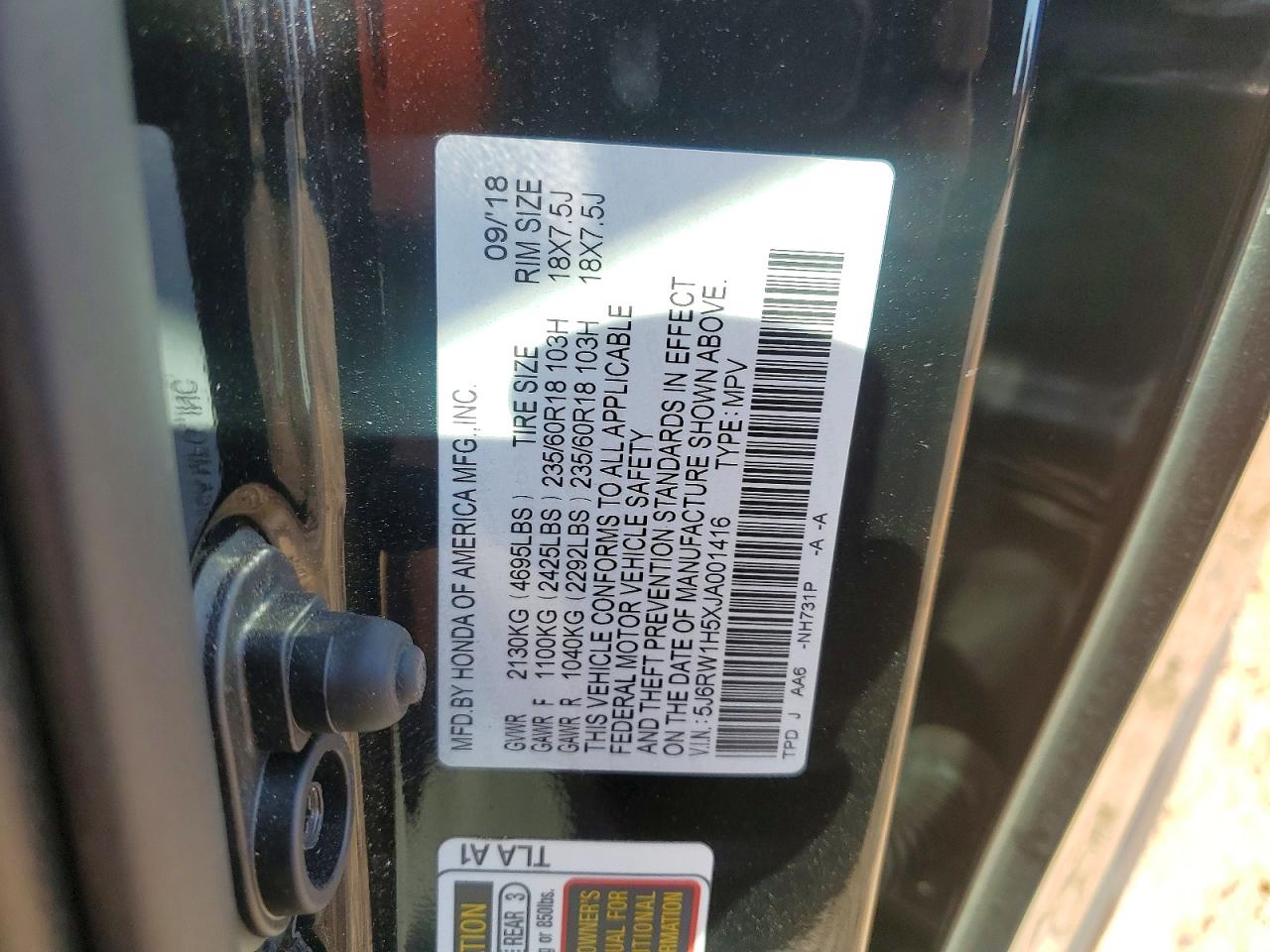 Honda Crv Ex