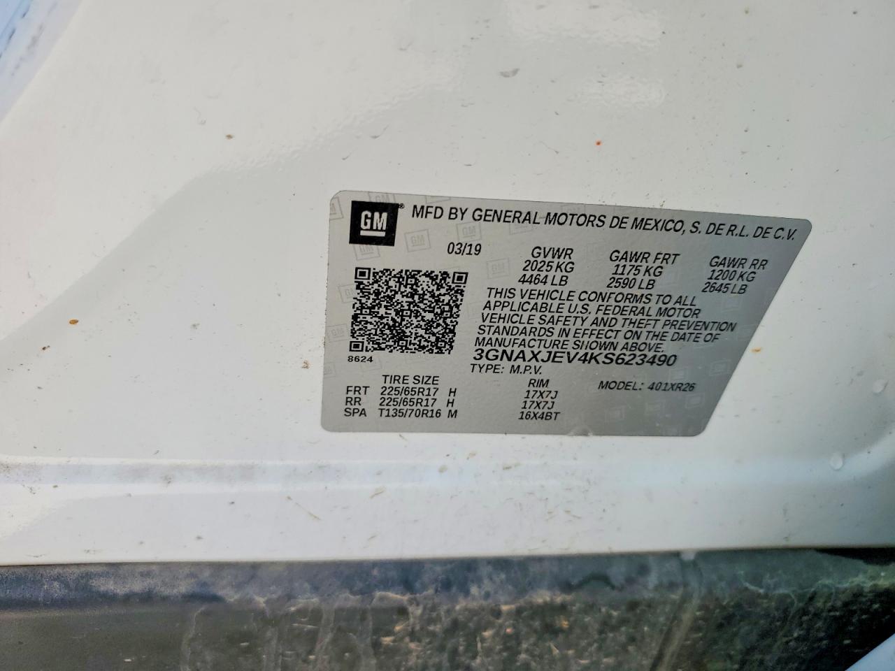 Chevrolet Equinox Lt