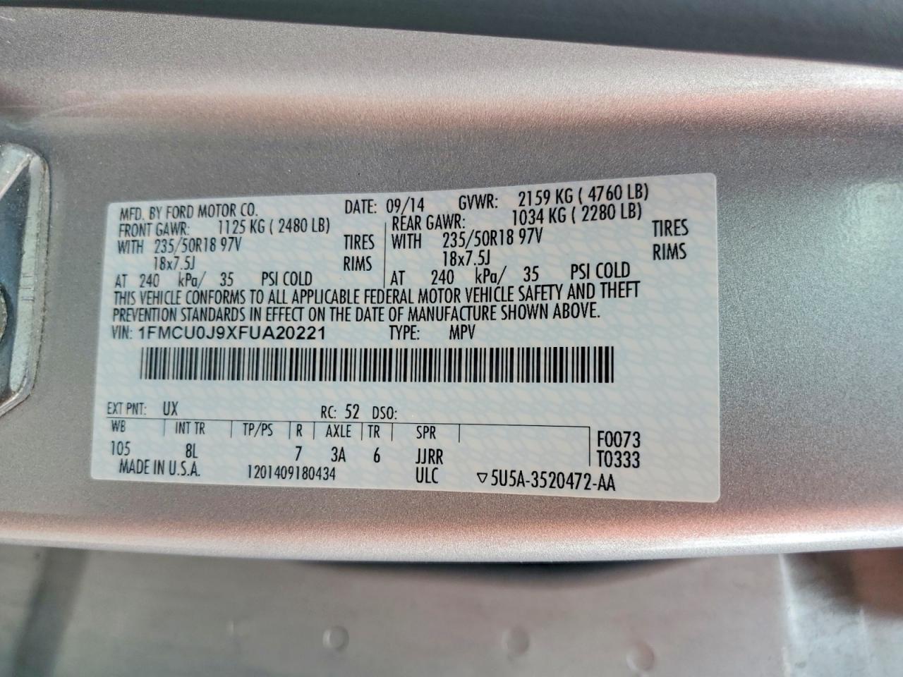 Ford Escape Titanium