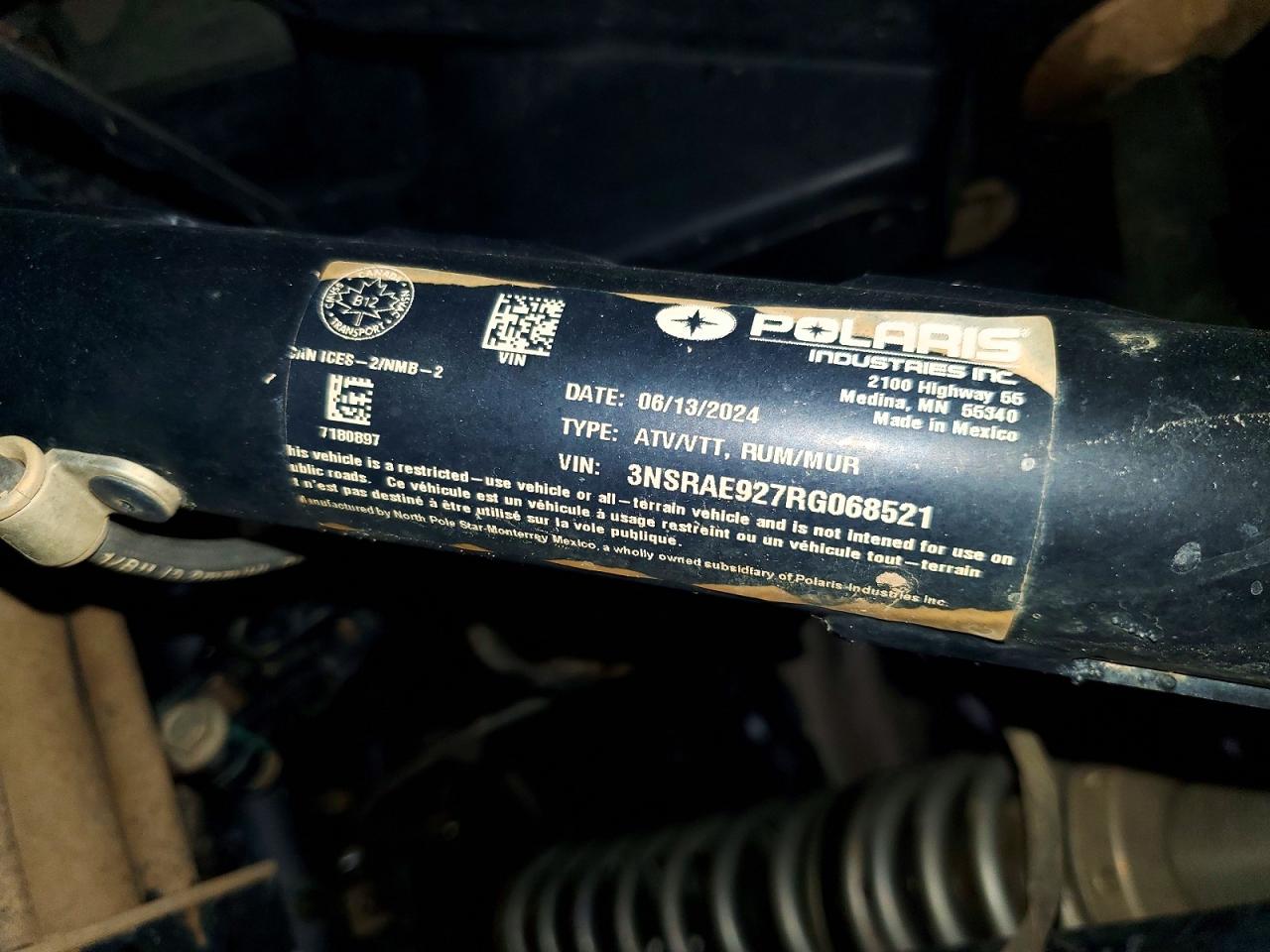 Polaris RZR Pro Xp Sport