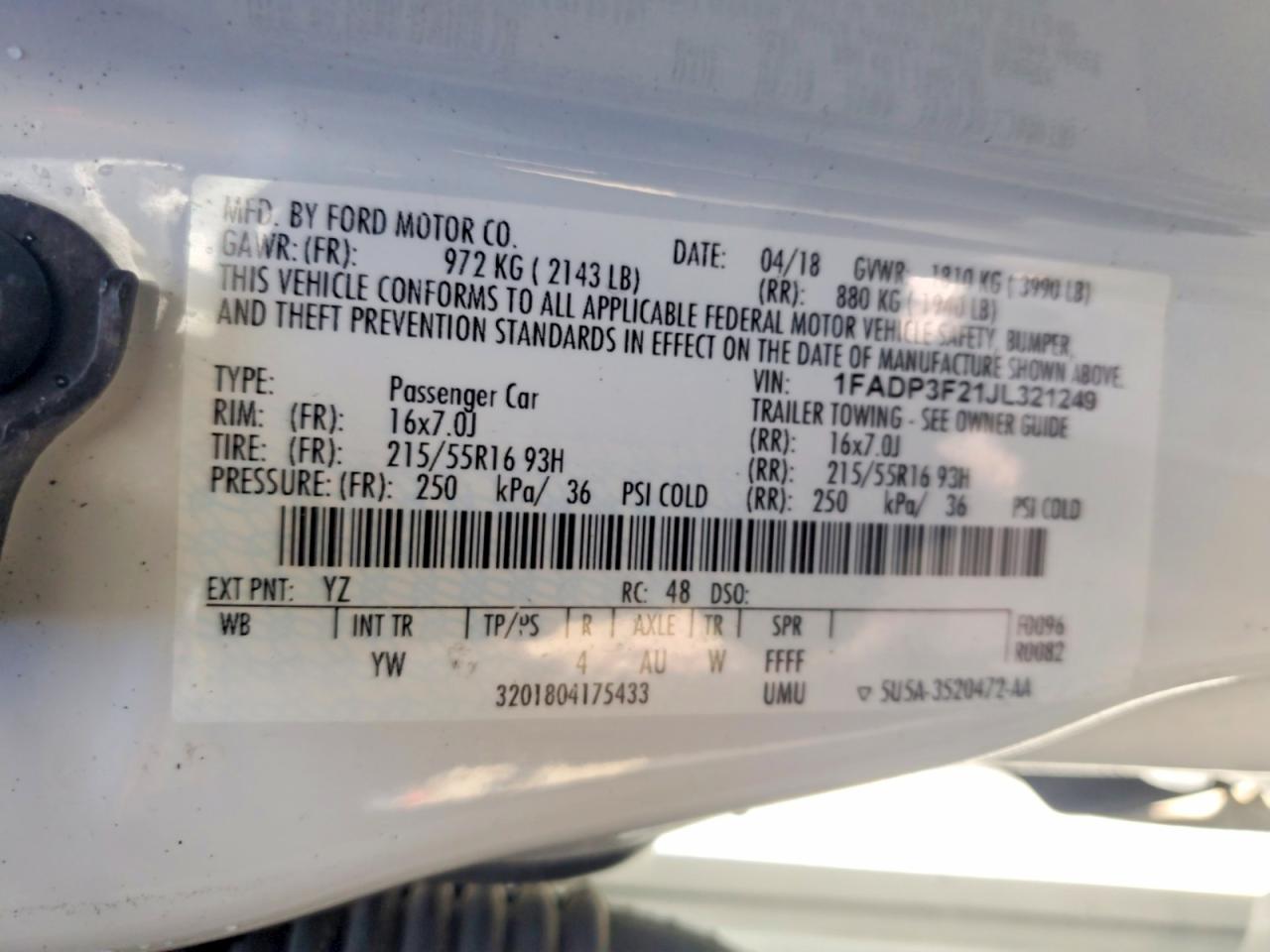 Ford Focus Se