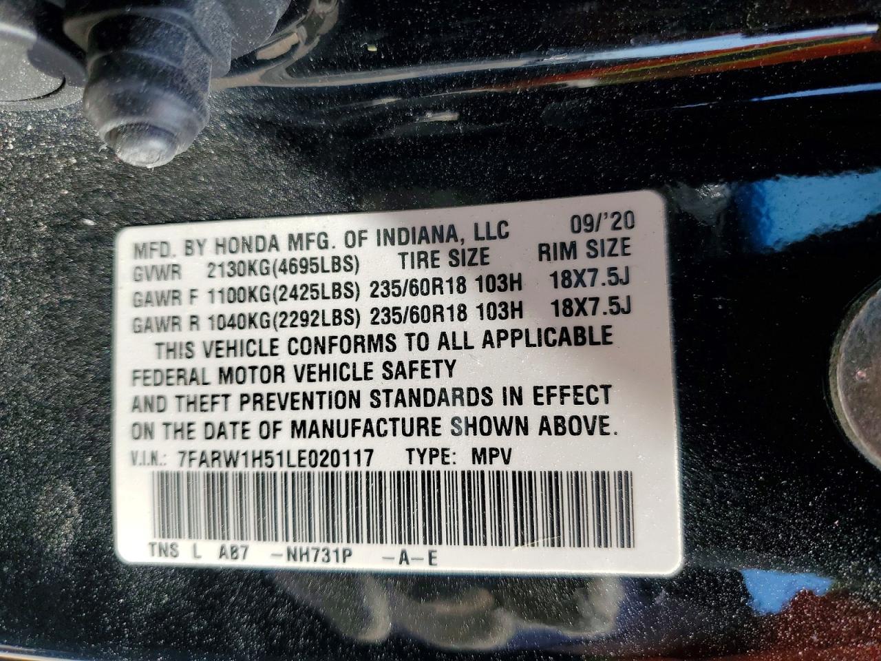 Honda Crv Ex