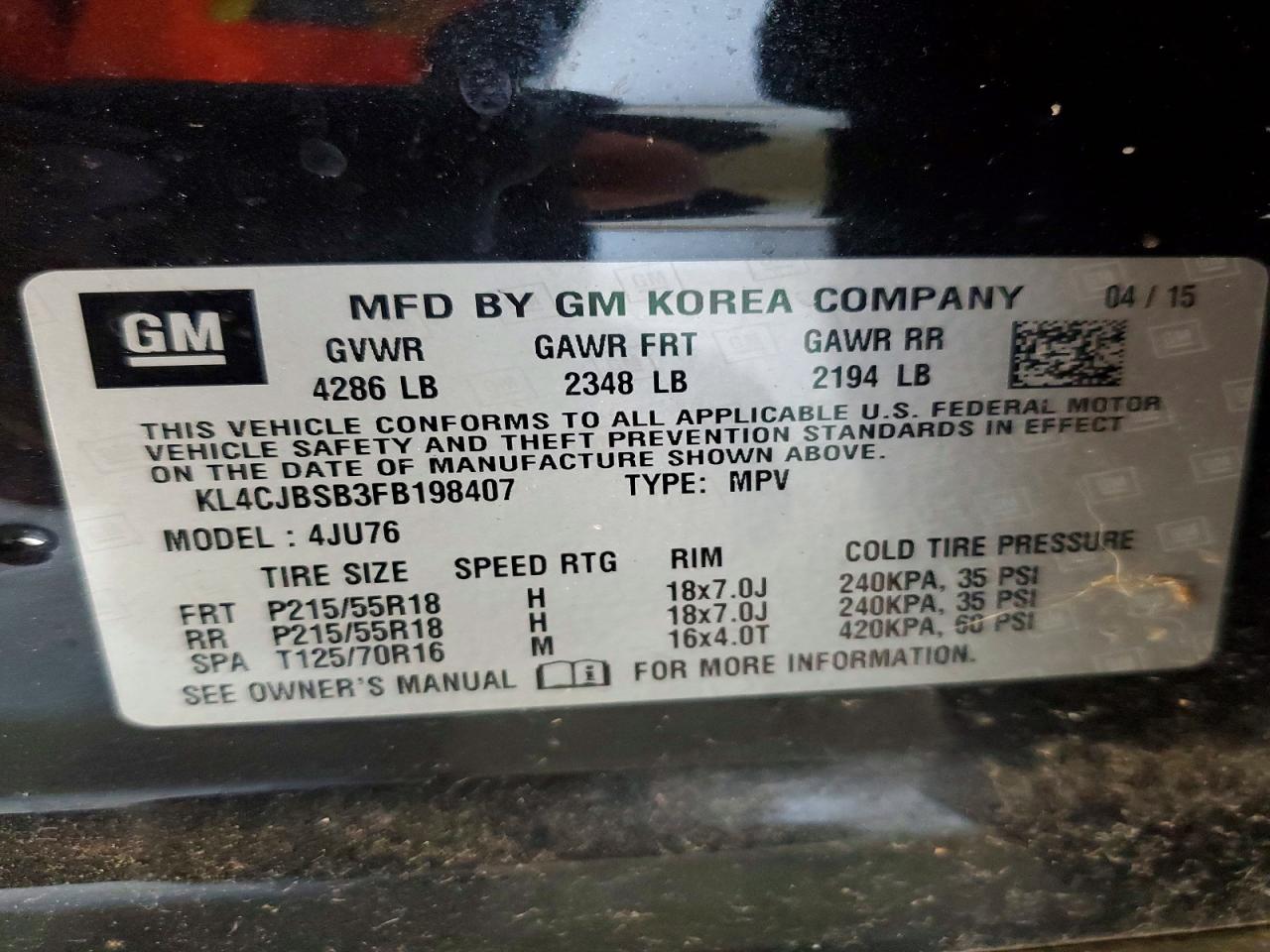 Buick Encore Convenience