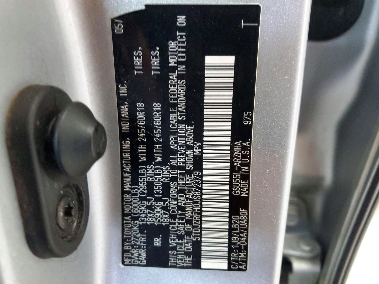 Toyota Highlander Xle