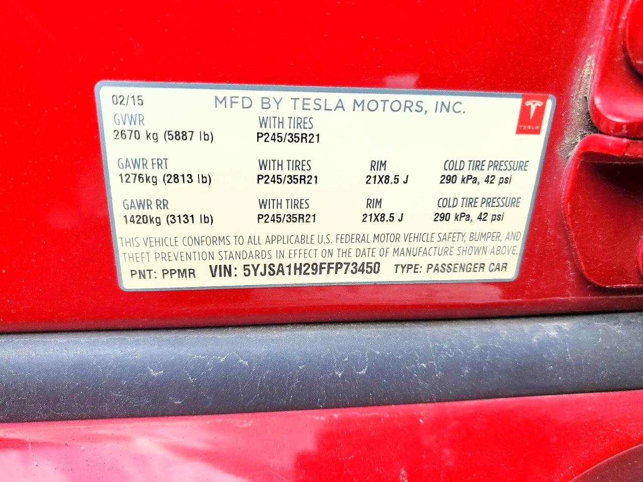 Tesla Model S 85d