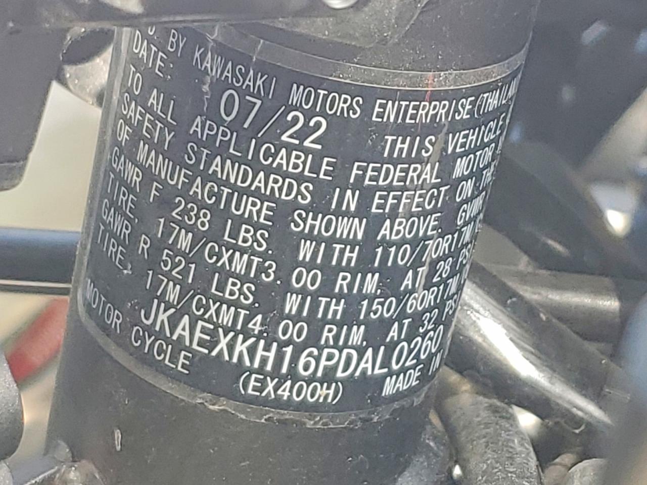 Kawasaki Ex400