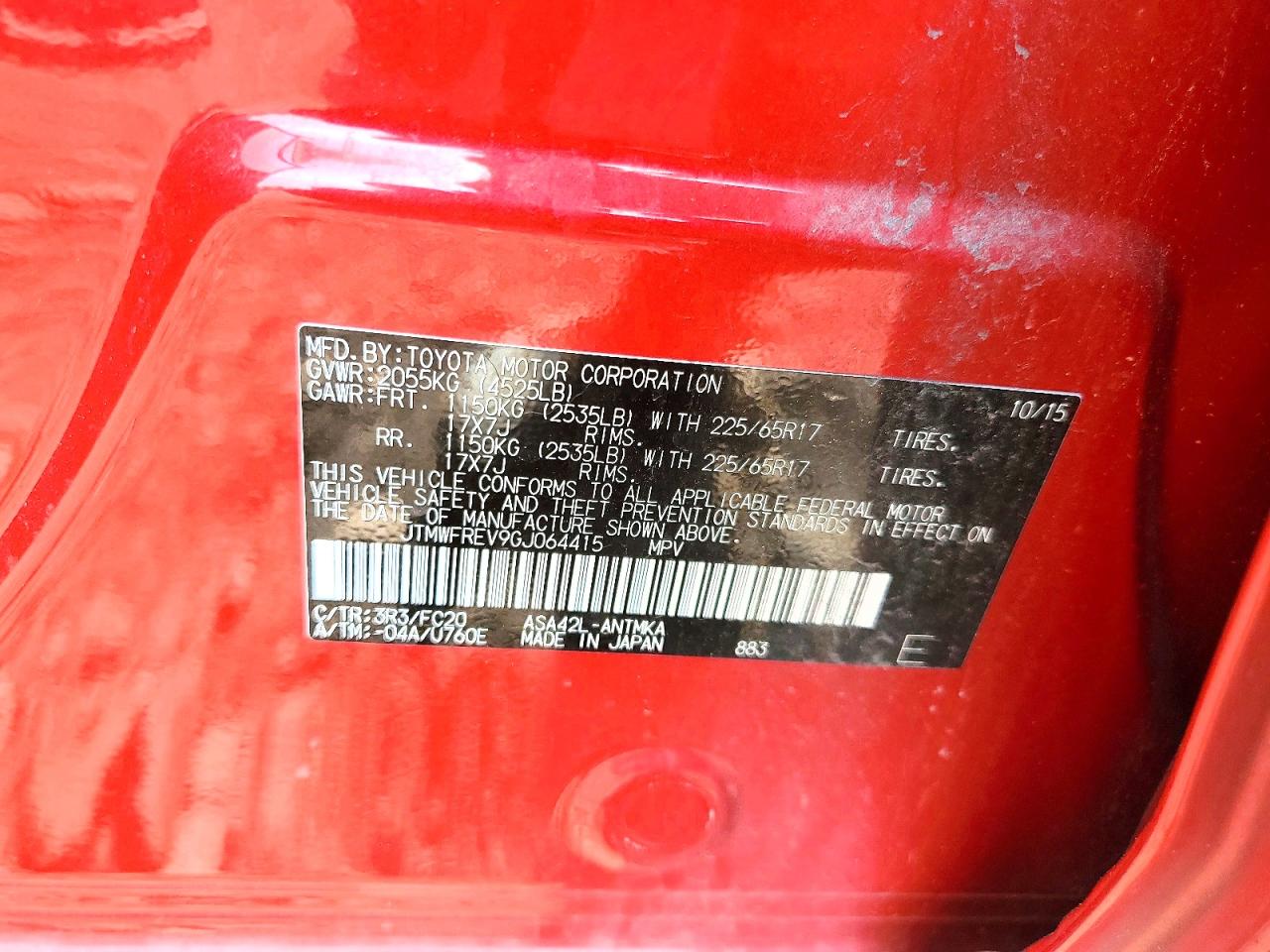 Toyota RAV4 Xle
