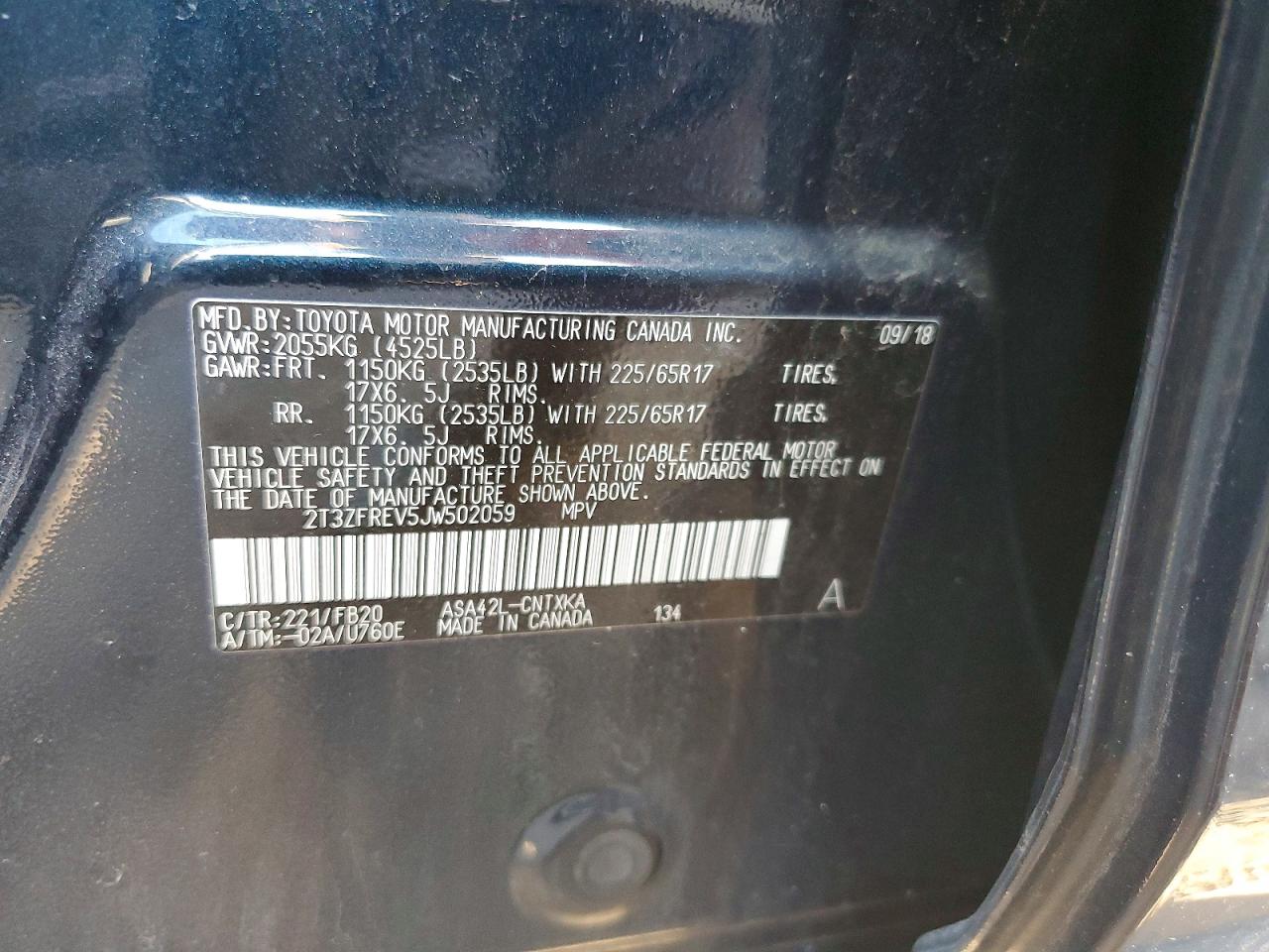 Toyota RAV4 Le