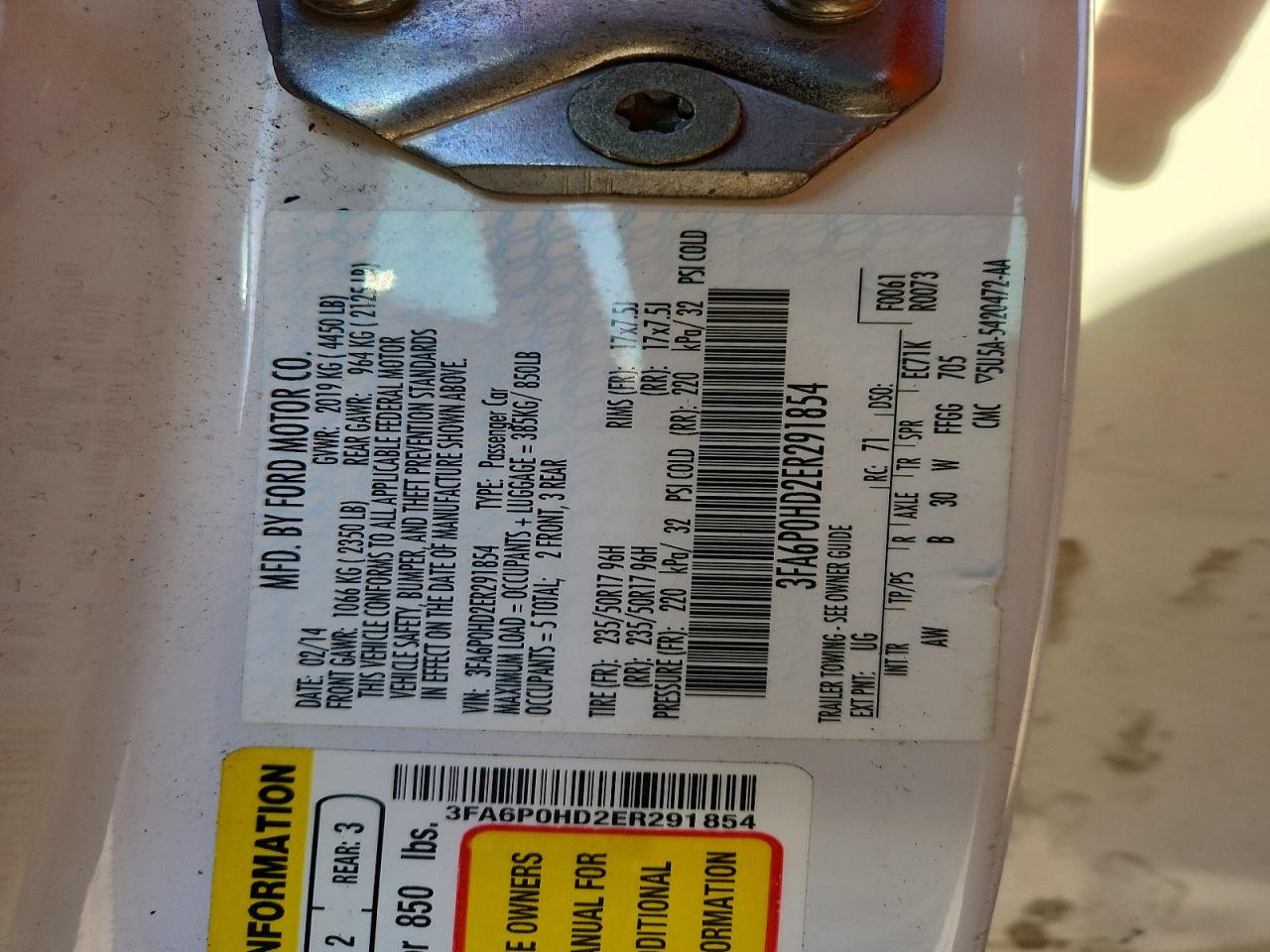 Ford Fusion Se