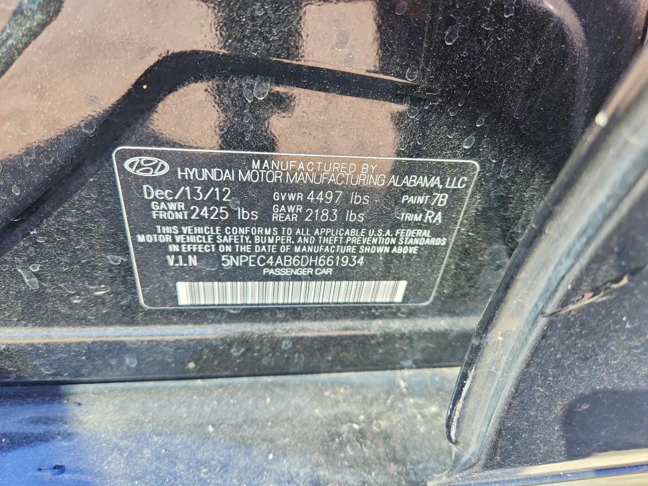 Hyundai SONATA Limited 2.0t