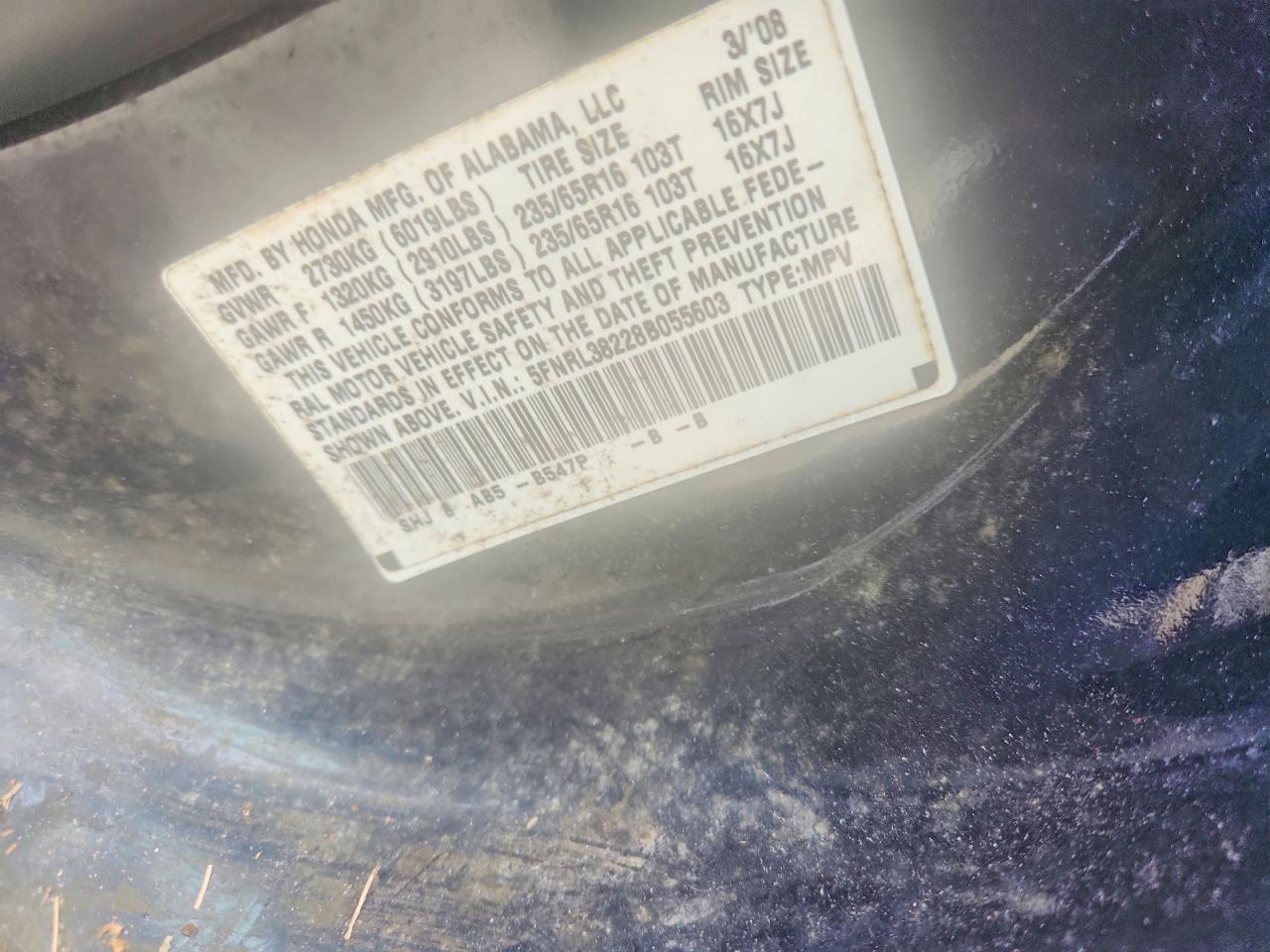 Honda Odyssey Lx