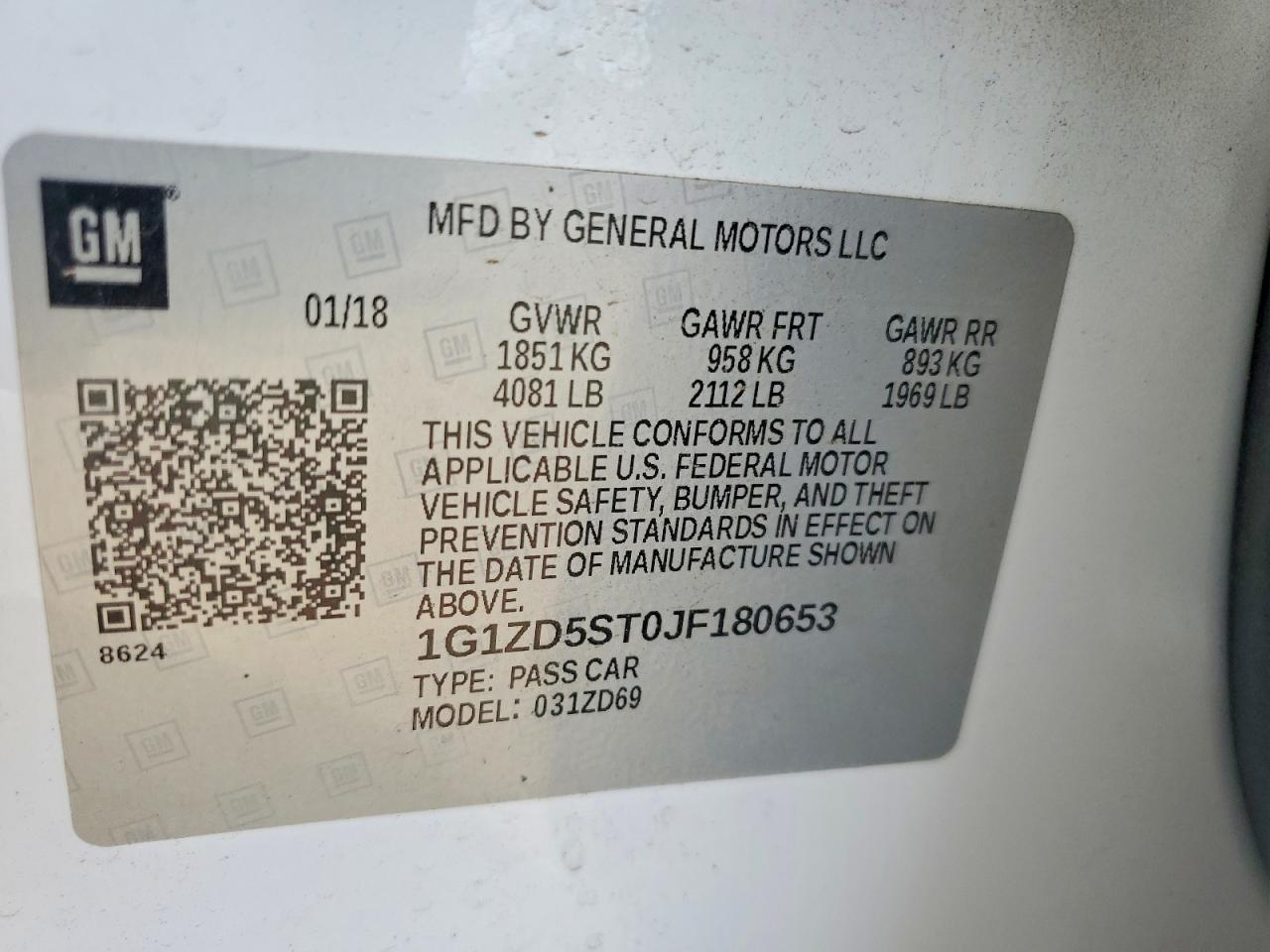 Chevrolet Malibu Lt