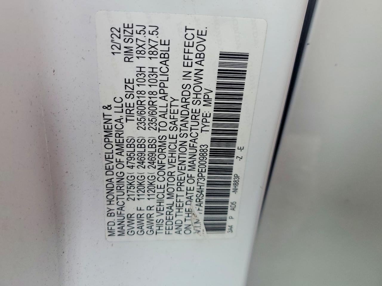 Honda Crv Exl