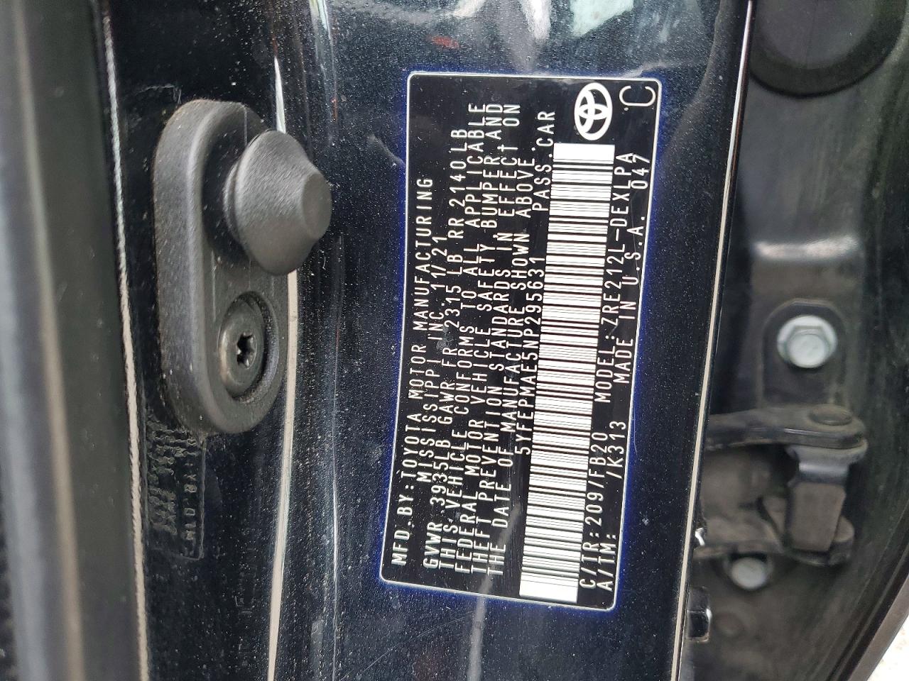 Toyota Corolla Le