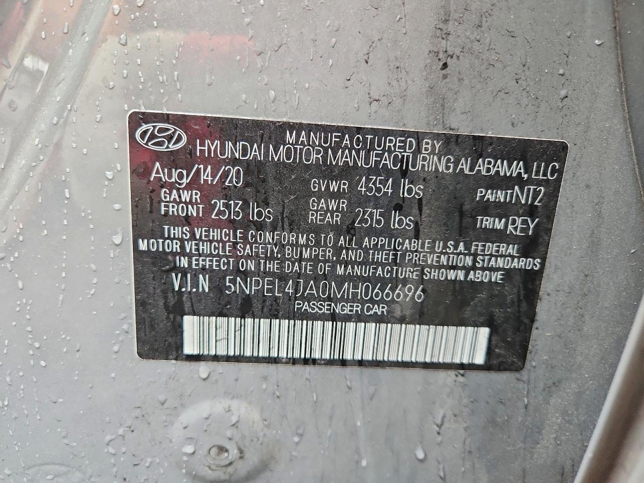 Hyundai SONATA Sel