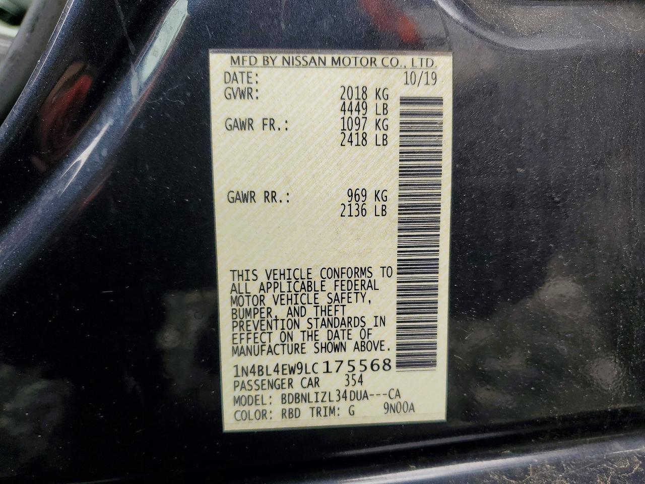 Nissan Altima Sl