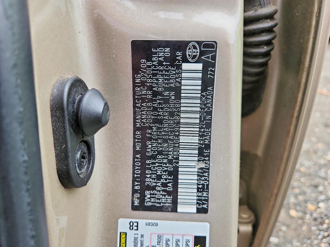 Toyota Corolla Le