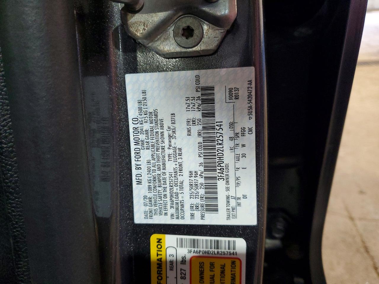 Ford Fusion Se