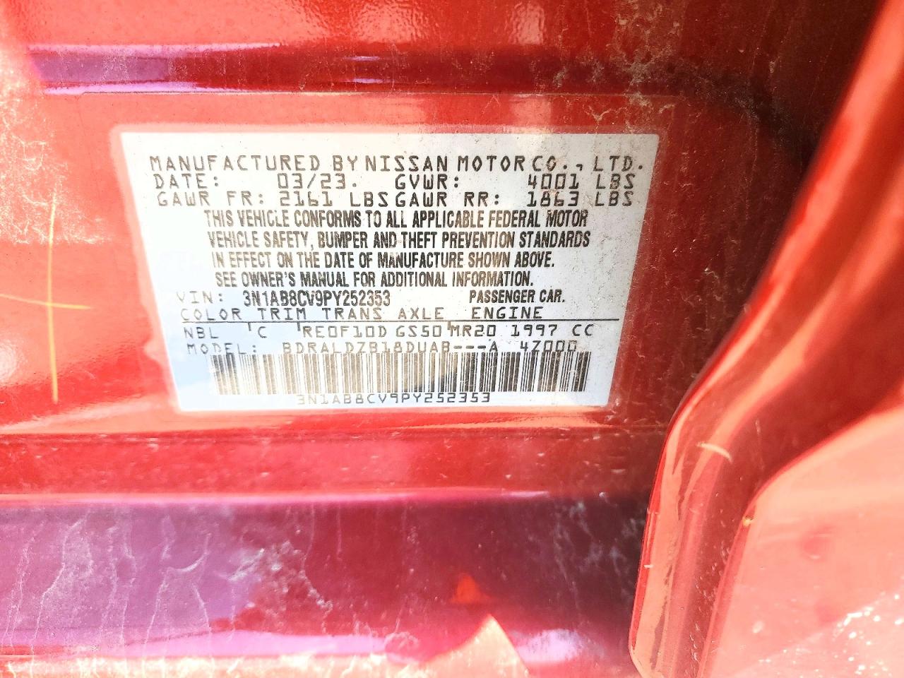 Nissan Sentra Sv