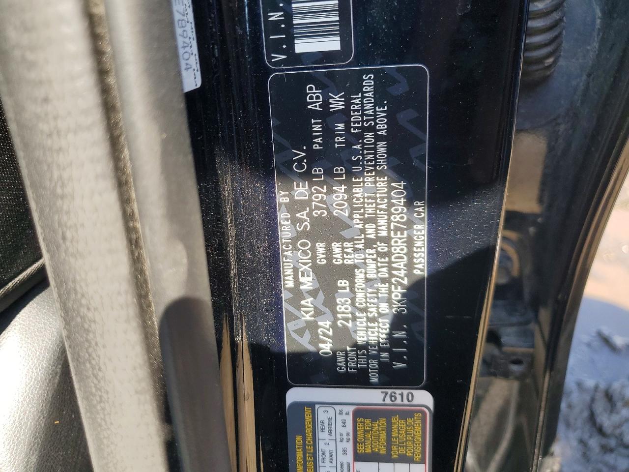 Kia Forte Lxs