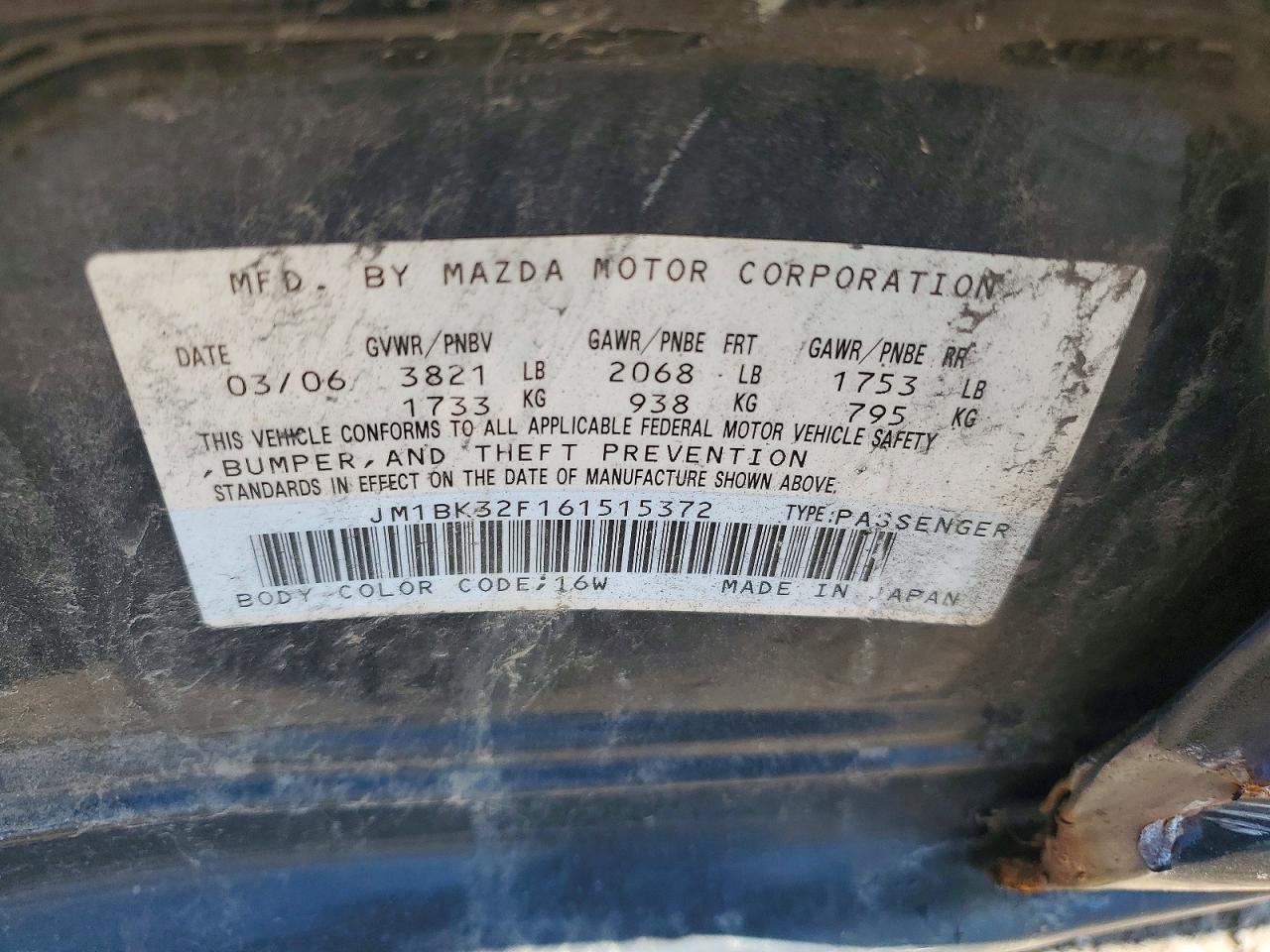 Mazda 3 I