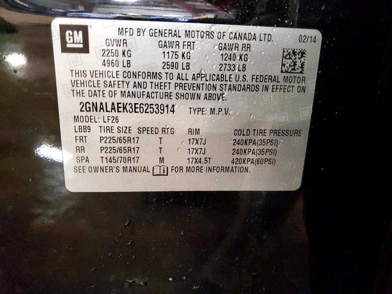 Chevrolet Equinox Ls