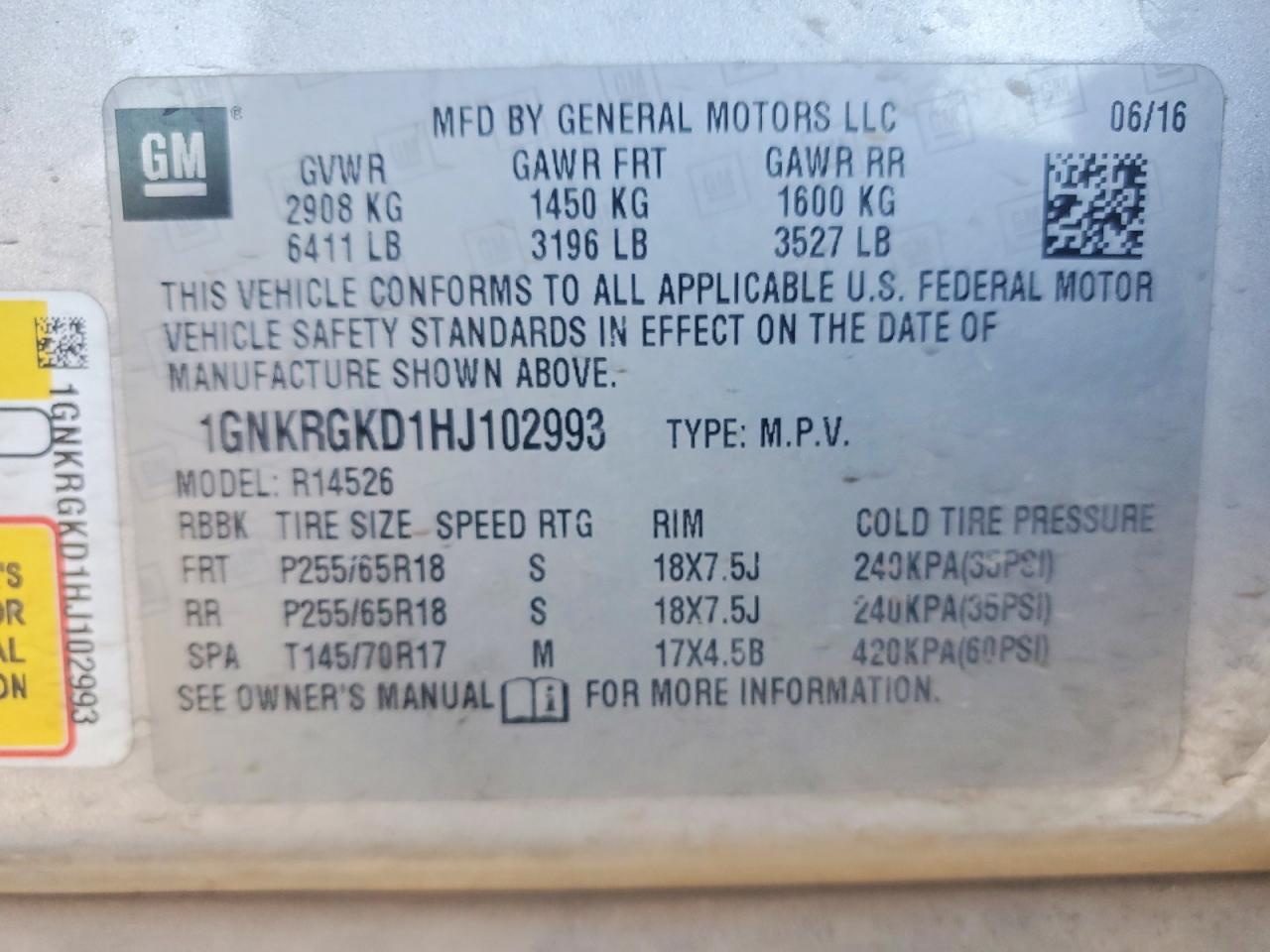 Chevrolet Traverse Lt