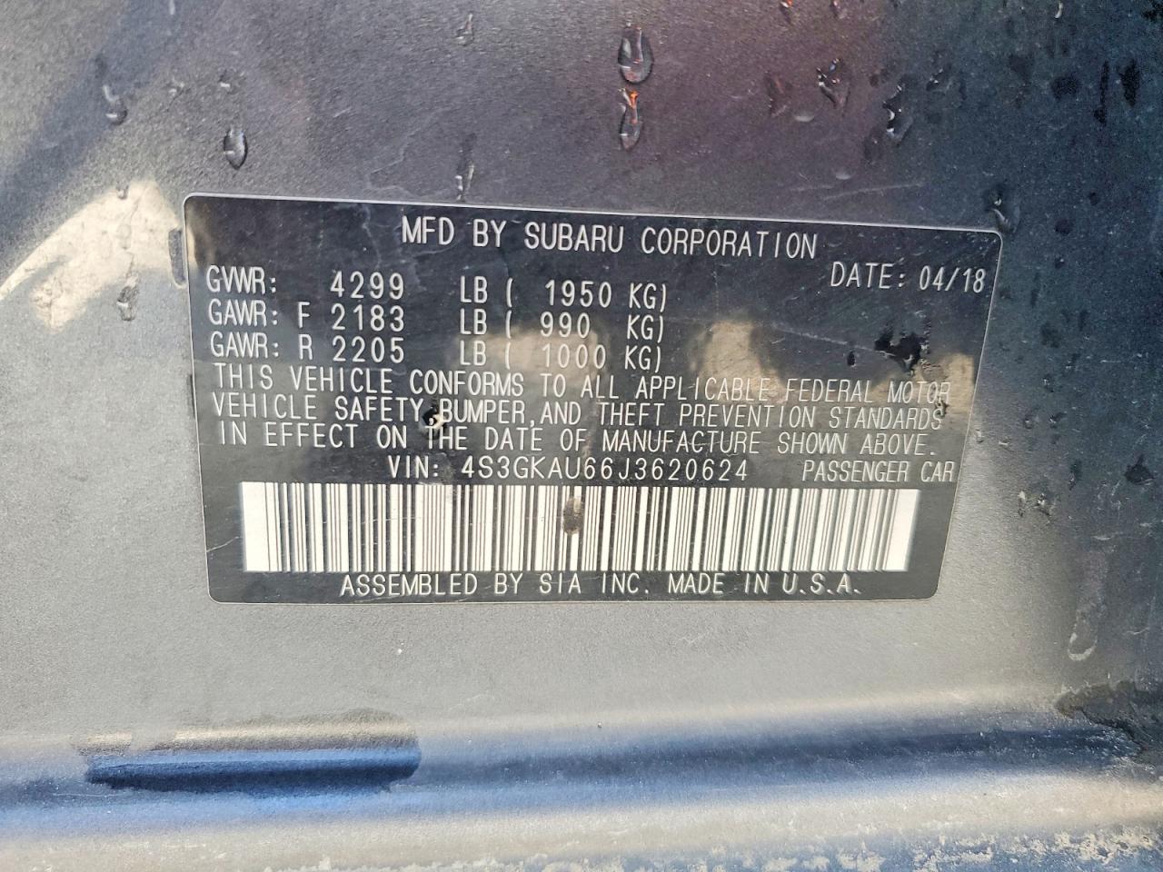 Subaru Impreza Limited