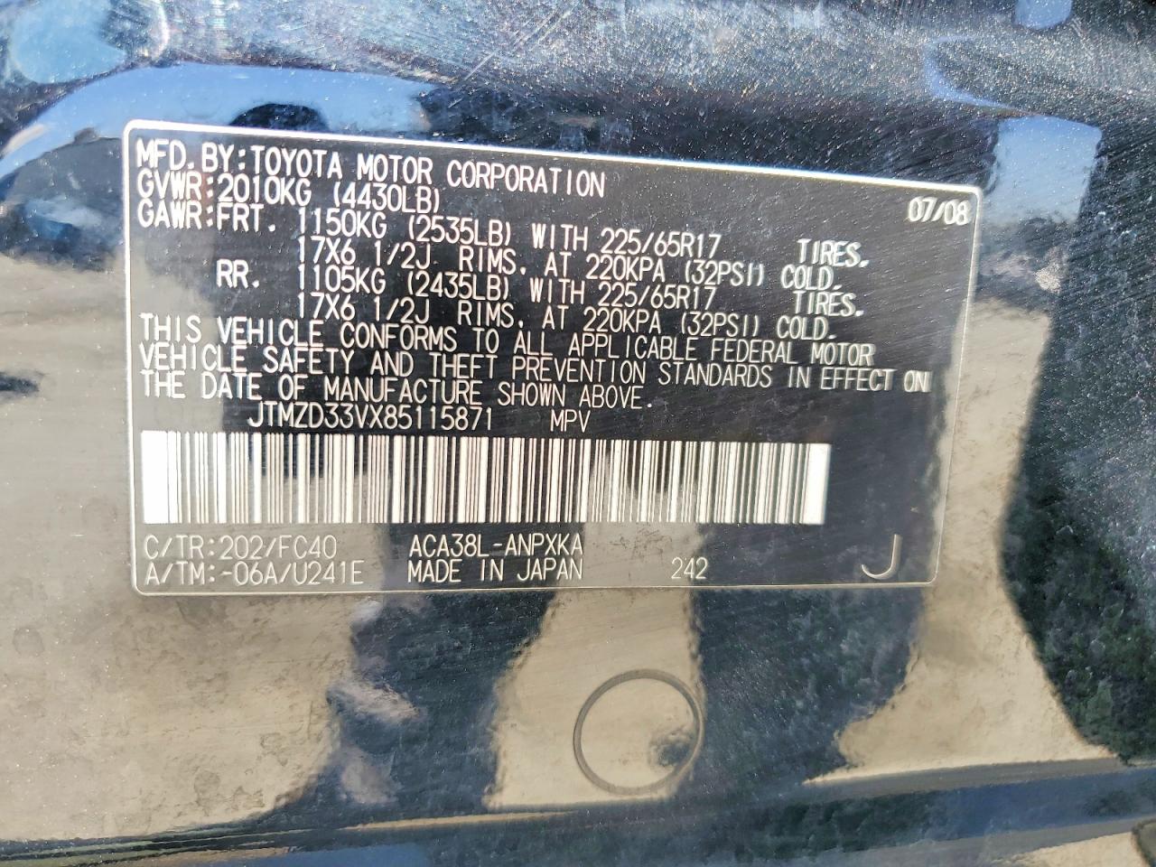 Toyota RAV4 Base
