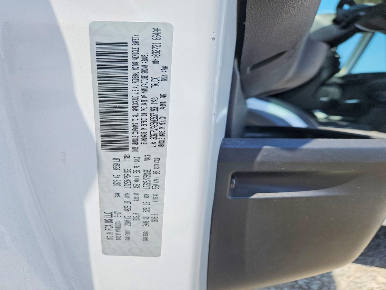 Ram Promaster 1500 Standard
