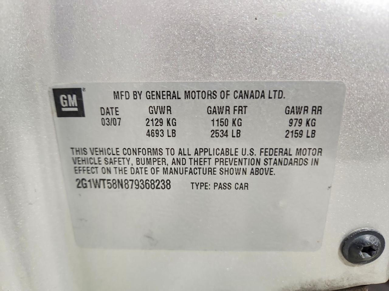 Chevrolet Impala Lt