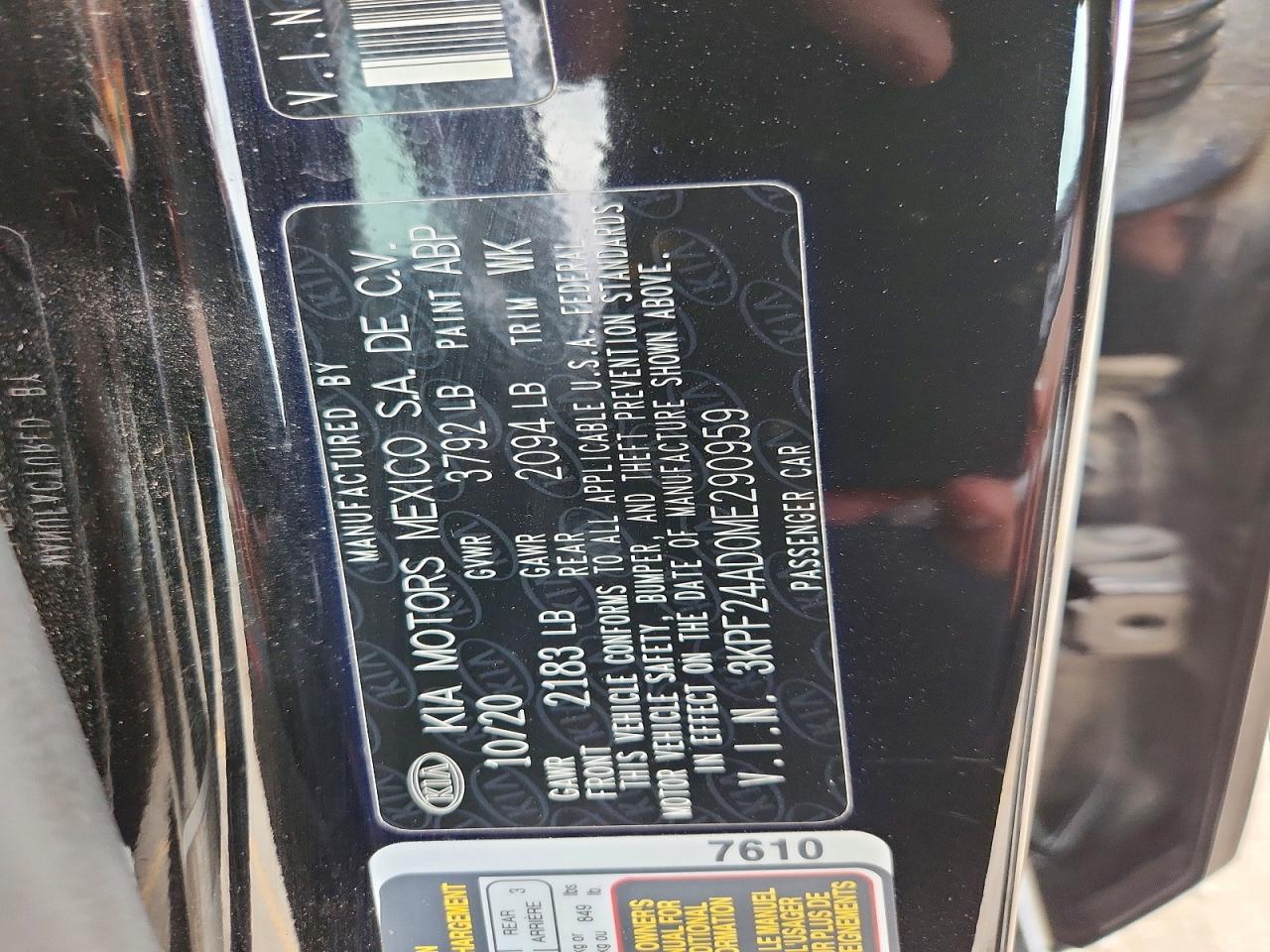 Kia Forte Lxs