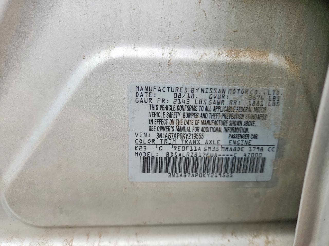 Nissan Sentra Sr