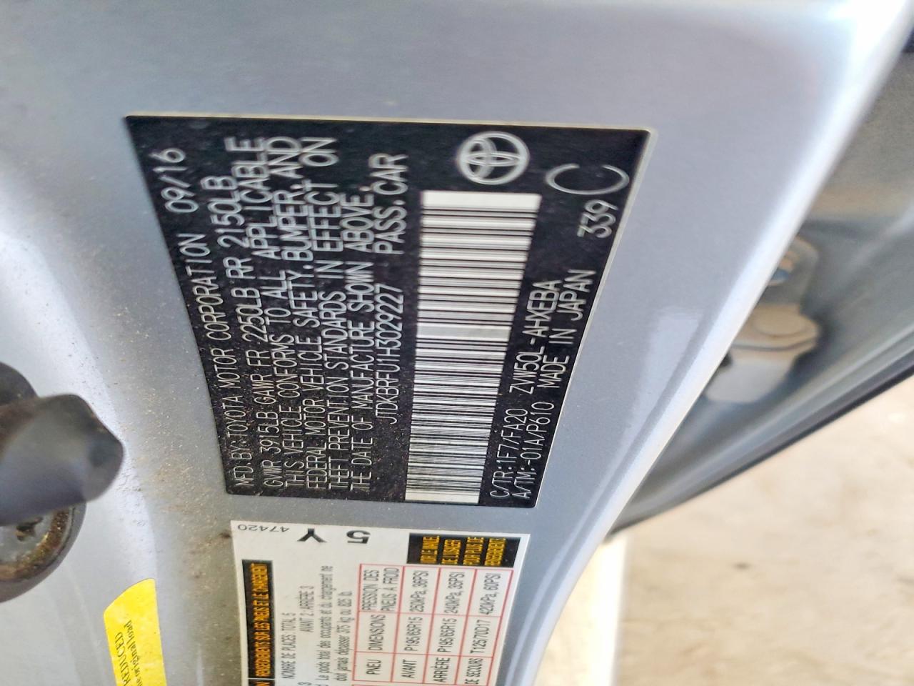 Toyota Prius Two