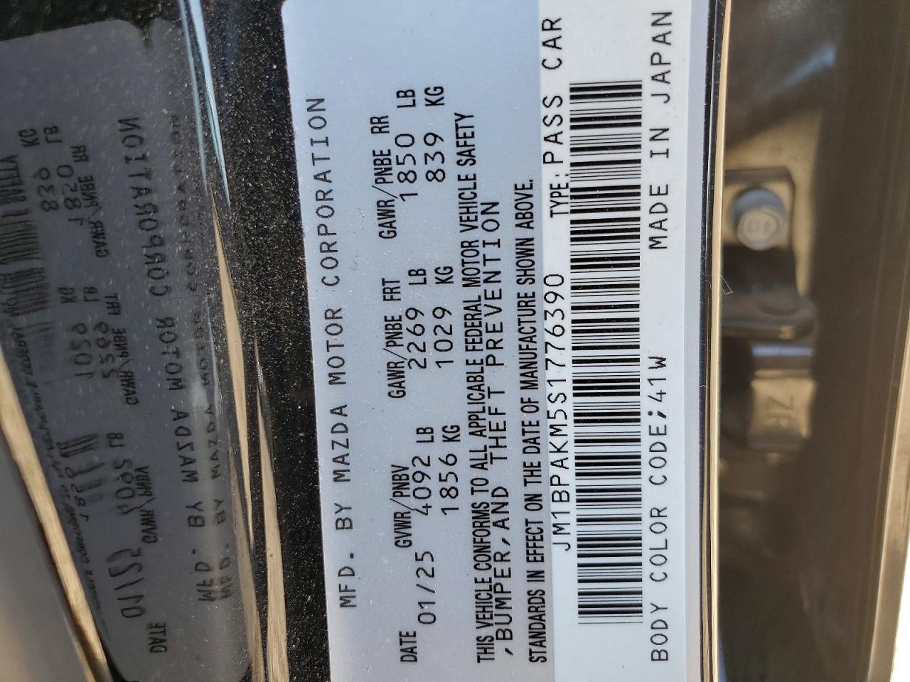 Mazda 3 Select S Select Sport